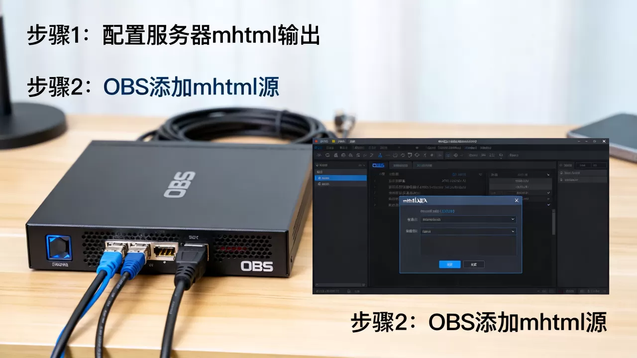 服务器mhtml怎么通过OBS接入?详细教程 服务器mhtml怎么通过OBS接入?详细教程