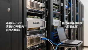 不同GaussDB实例的CPU和内存是否共享，客户端服务器共享内存怎么查？