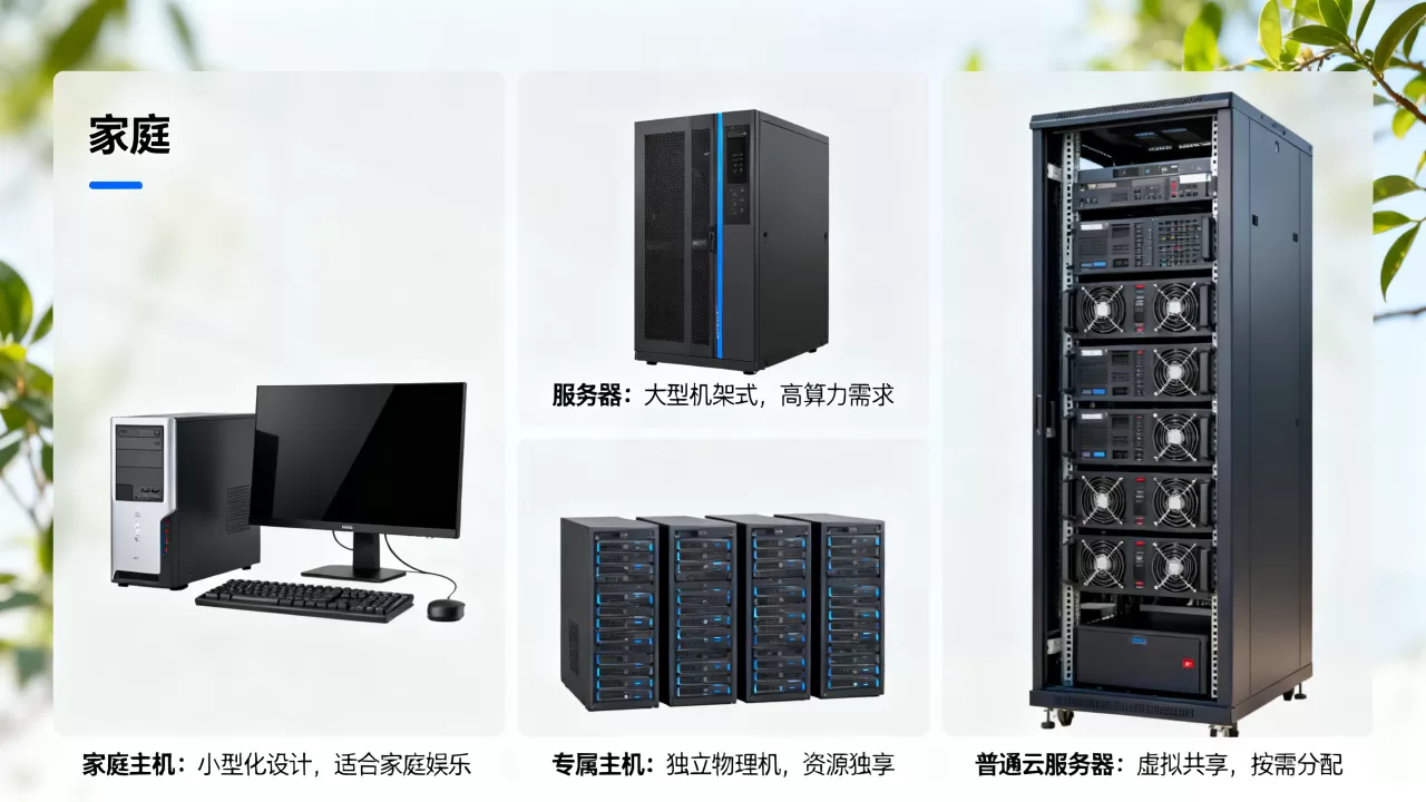 服务器和家庭主机有什么区别?专属主机与普通云服务器的区别? 服务器和家庭主机有什么区别?专属主机与普通云服务器的区别?