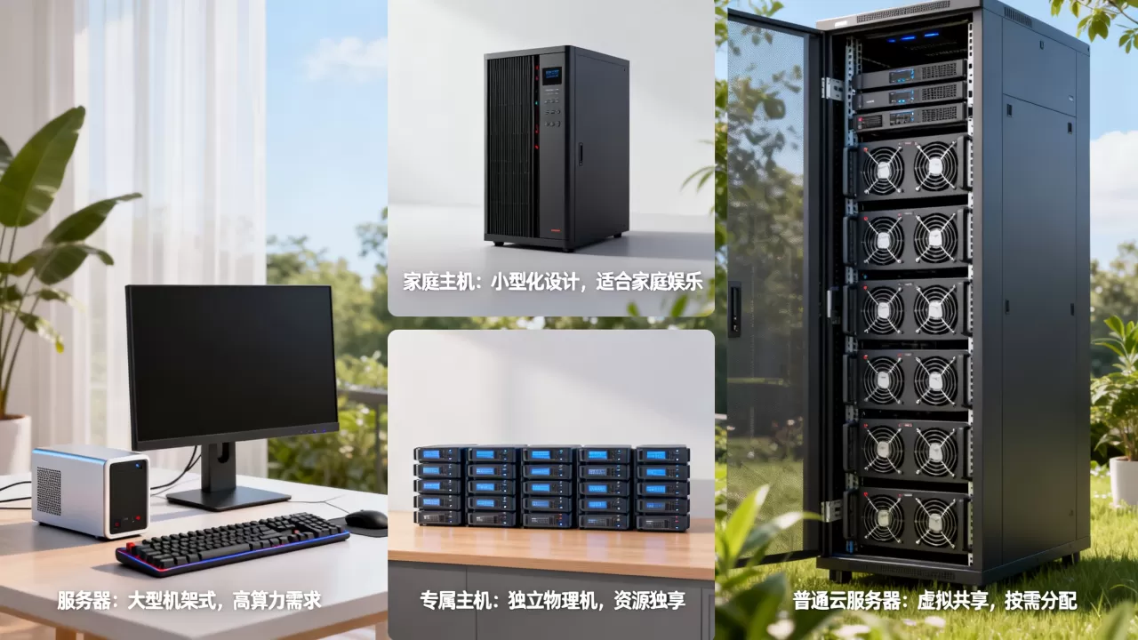 服务器和家庭主机有什么区别?专属主机与普通云服务器的区别? 服务器和家庭主机有什么区别?专属主机与普通云服务器的区别?