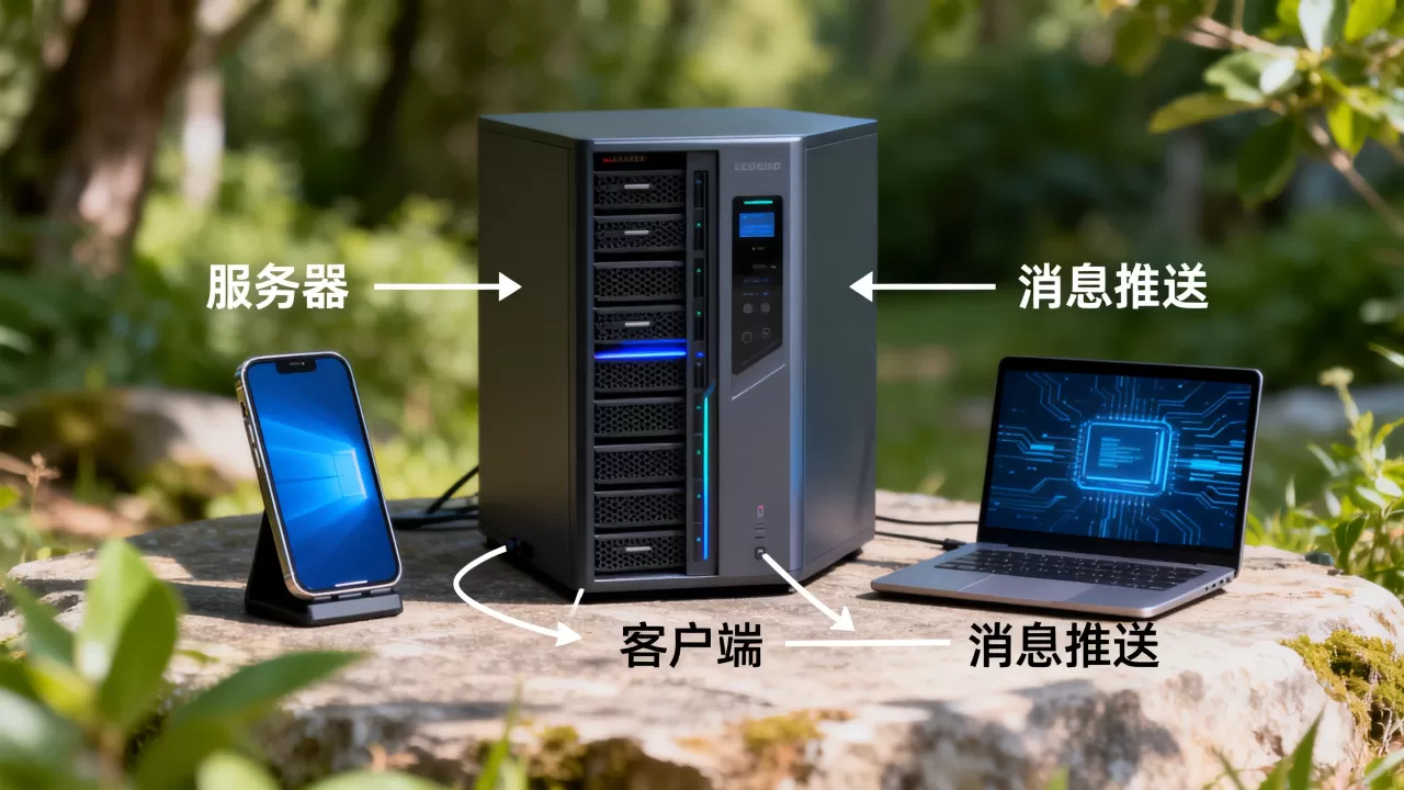 服务器可以主动向客户端发送消息吗，服务器推送消息如何实现