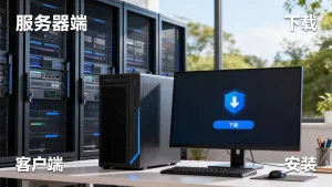 服务器端和客户端是什么，如何下载和安装客户端？
