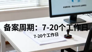 域名网站备案需要多久，非备案域名有什么风险？