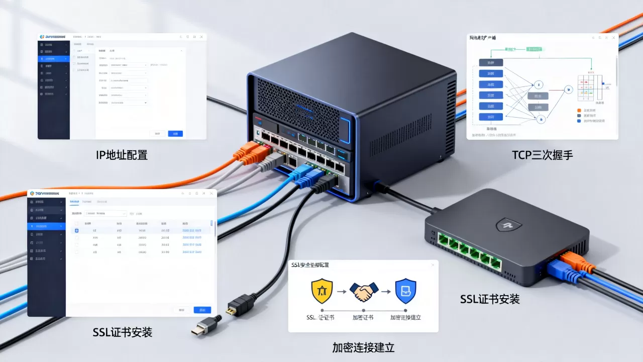 服务器客户端IP TCP连接如何配置?,SSL安全连接怎么配置 服务器客户端IP TCP连接如何配置?,SSL安全连接怎么配置