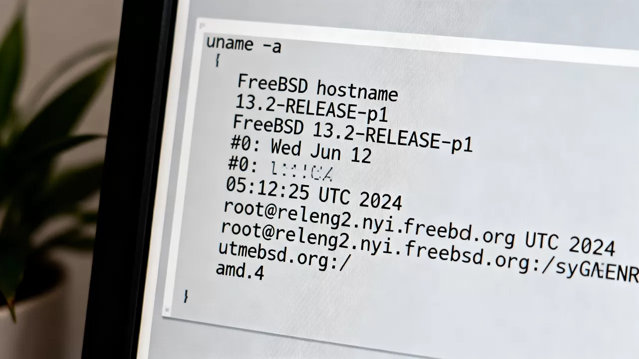 FreeBSD系统版本怎么查看，FreeBSD查看版本命令