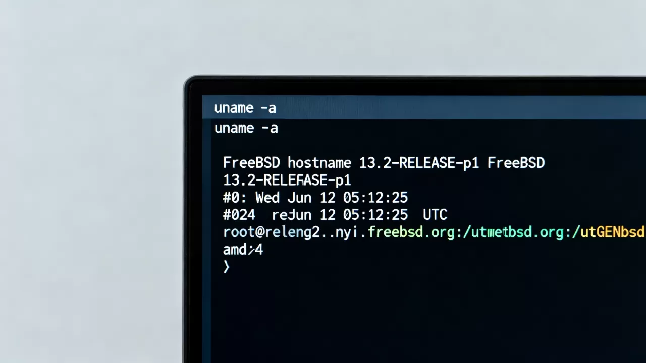 FreeBSD系统版本怎么查看，FreeBSD查看版本命令