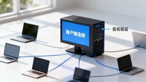 服务器如何处理多个客户端，有多个签名怎么处理？