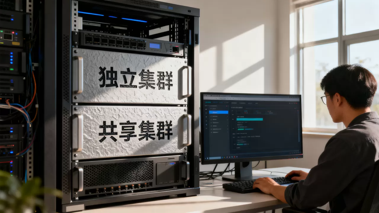 该给开发团队配独立集群还是共享集群更合适,哪种更划算 该给开发团队配独立集群还是共享集群更合适,哪种更划算