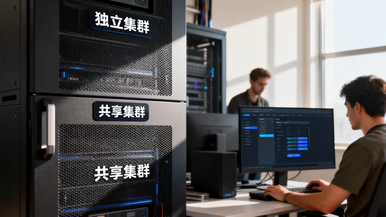 该给开发团队配独立集群还是共享集群更合适,哪种更划算 该给开发团队配独立集群还是共享集群更合适,哪种更划算
