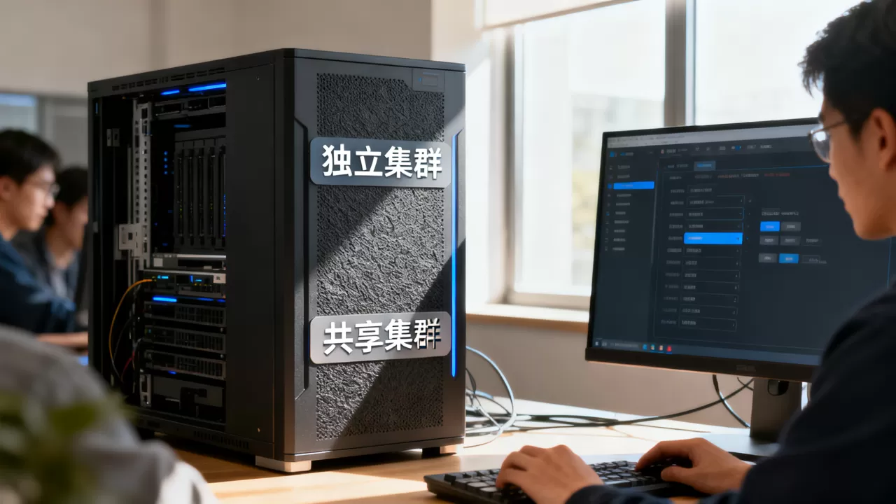 该给开发团队配独立集群还是共享集群更合适,哪种更划算 该给开发团队配独立集群还是共享集群更合适,哪种更划算