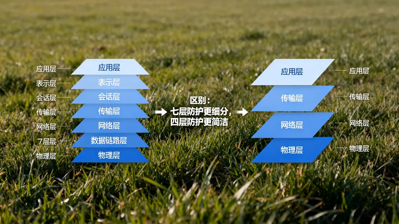 七层防护和四层防护各自的侧重点在哪?七层防护和四层防护有何区别 七层防护和四层防护各自的侧重点在哪?七层防护和四层防护有何区别