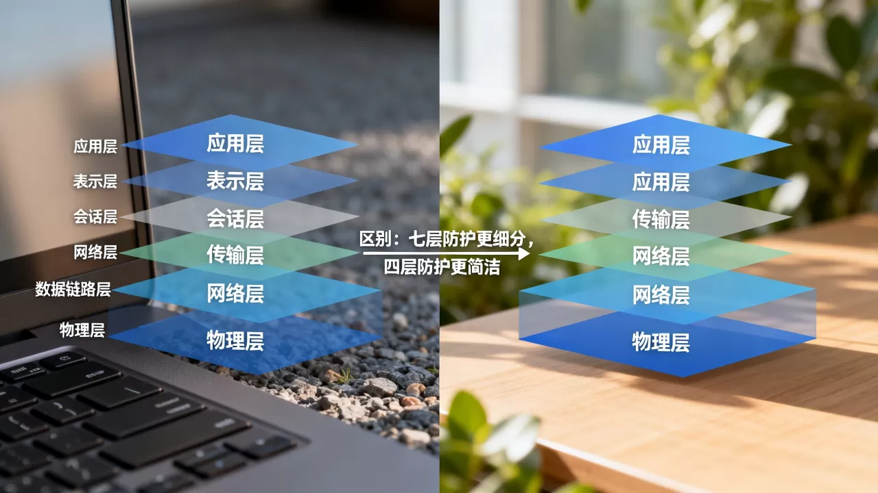 七层防护和四层防护各自的侧重点在哪?七层防护和四层防护有何区别 七层防护和四层防护各自的侧重点在哪?七层防护和四层防护有何区别