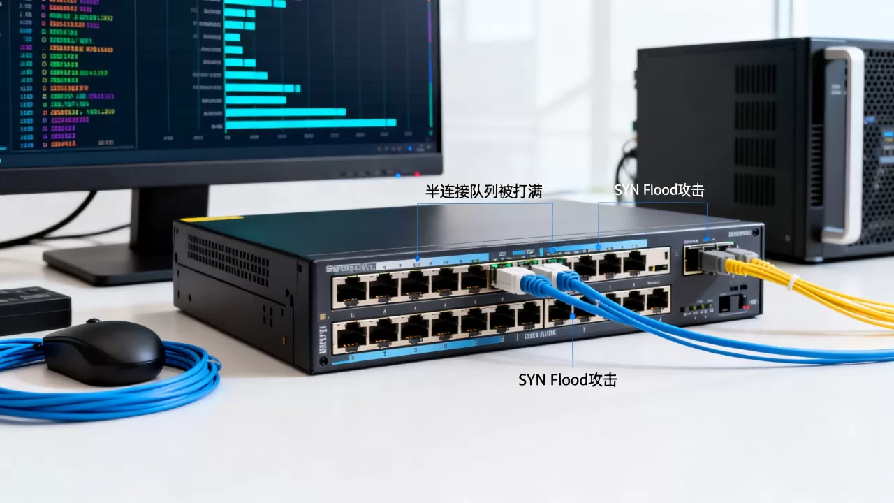 半连接队列被打满属于哪一类攻击表现,SYN Flood攻击是什么 半连接队列被打满属于哪一类攻击表现,SYN Flood攻击是什么