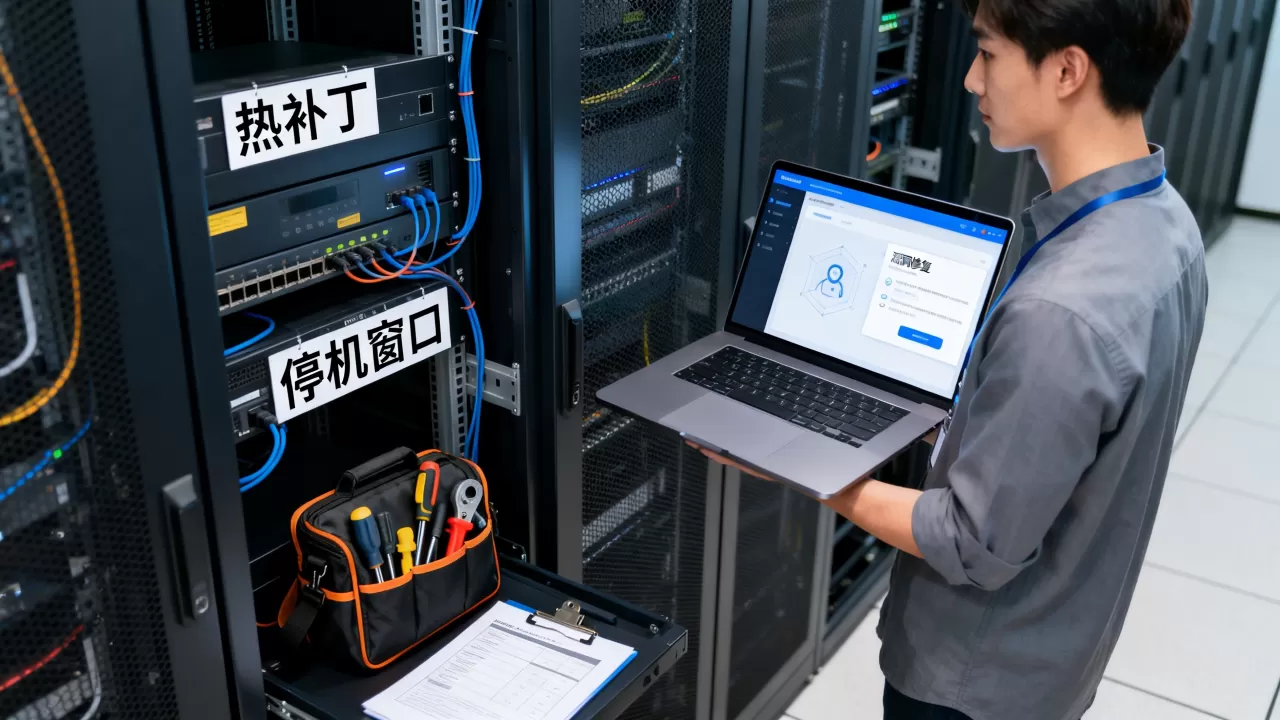 主机漏洞修复走热补丁还是等停机窗口?,热补丁与停机窗口如何选择? 主机漏洞修复走热补丁还是等停机窗口?,热补丁与停机窗口如何选择?
