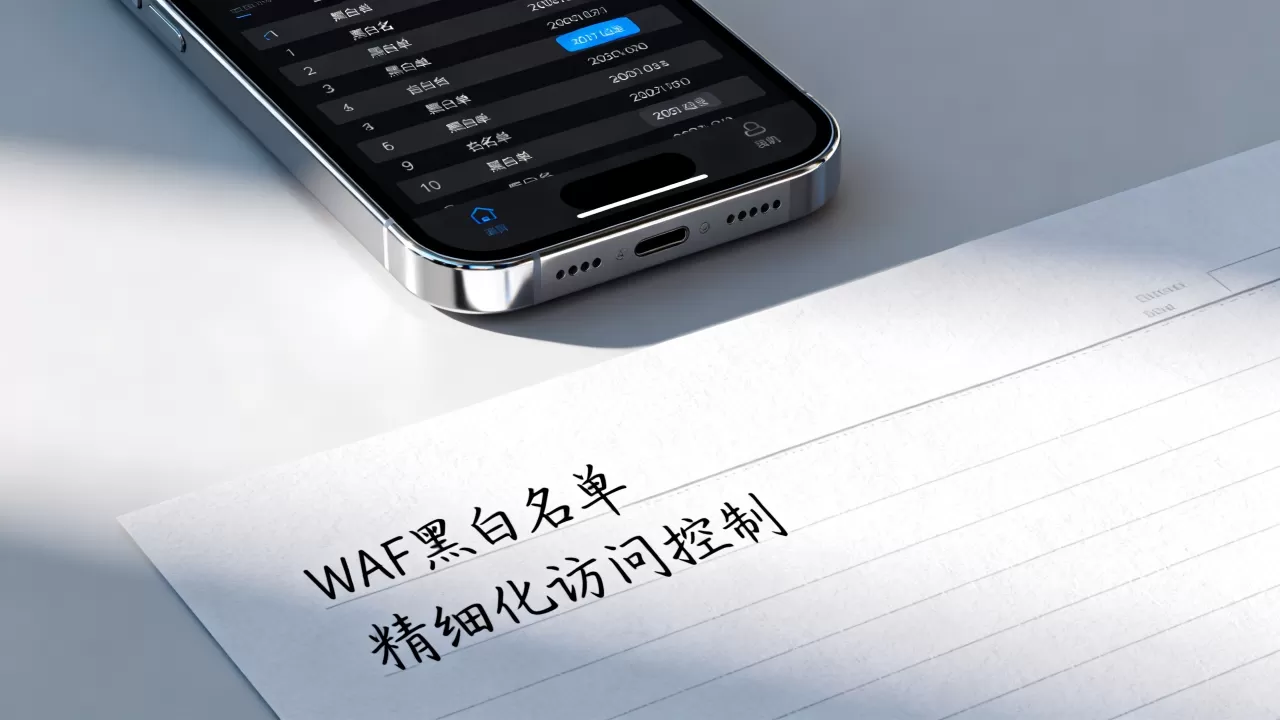 WAF黑白名单如何辅助精细化访问控制?,什么是WAF黑白名单 WAF黑白名单如何辅助精细化访问控制?,什么是WAF黑白名单