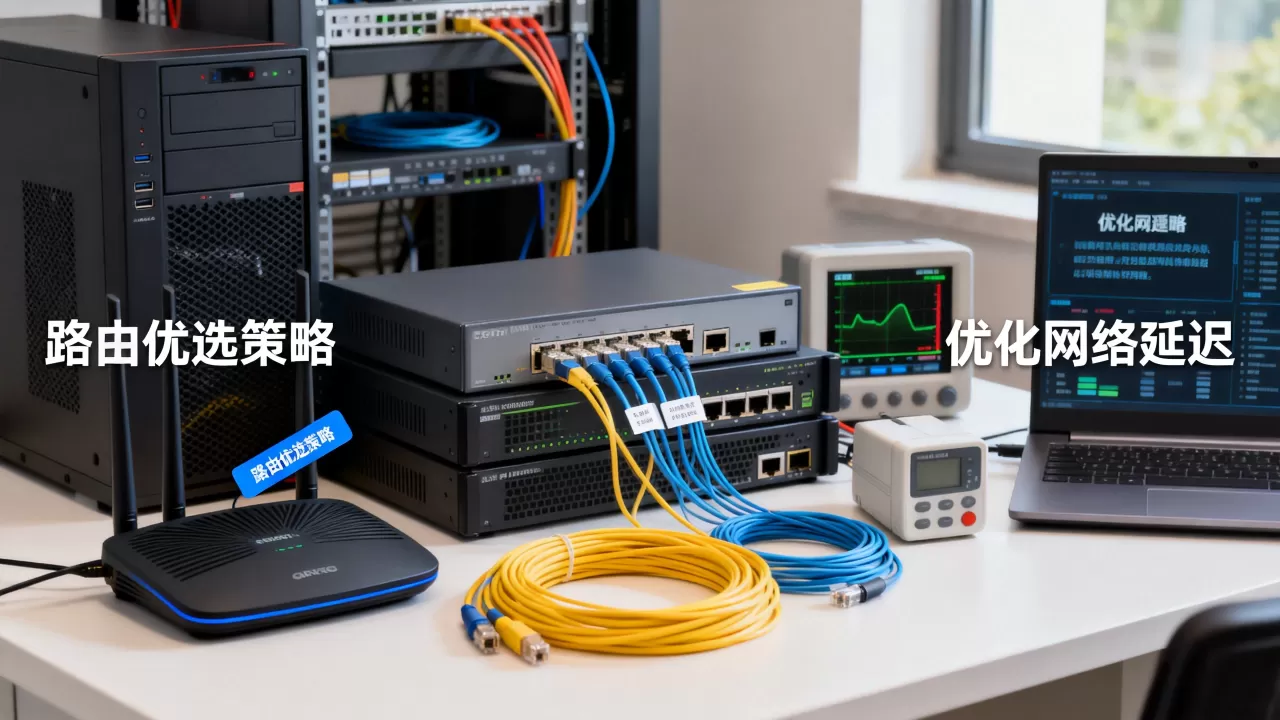 跨境访问卡顿怎么办？路由优选策略应用说明，优化网络延迟