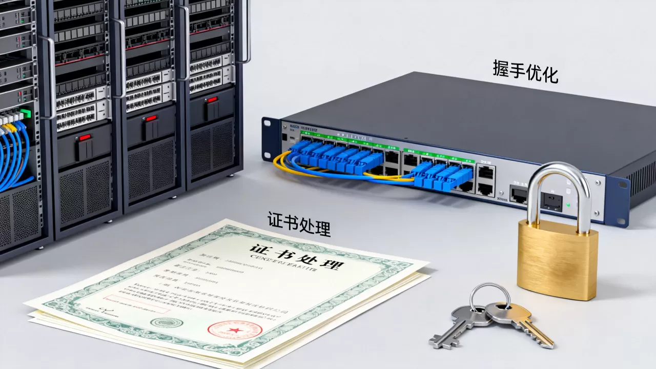 HTTPS加速在内容分发中如何优化握手与证书处理？，怎么做