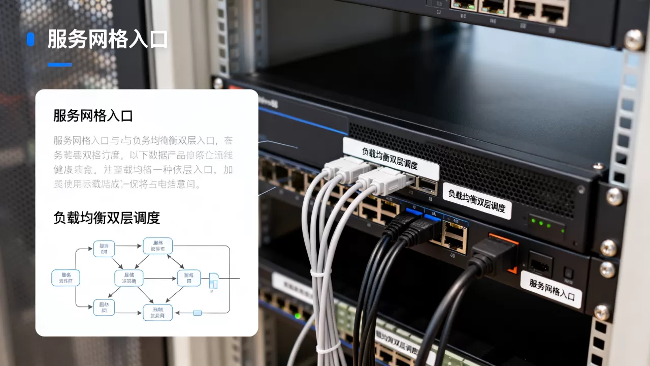 服务网格入口叠加负载均衡双层调度如何？，服务网格入口负载均衡双层调度怎么做