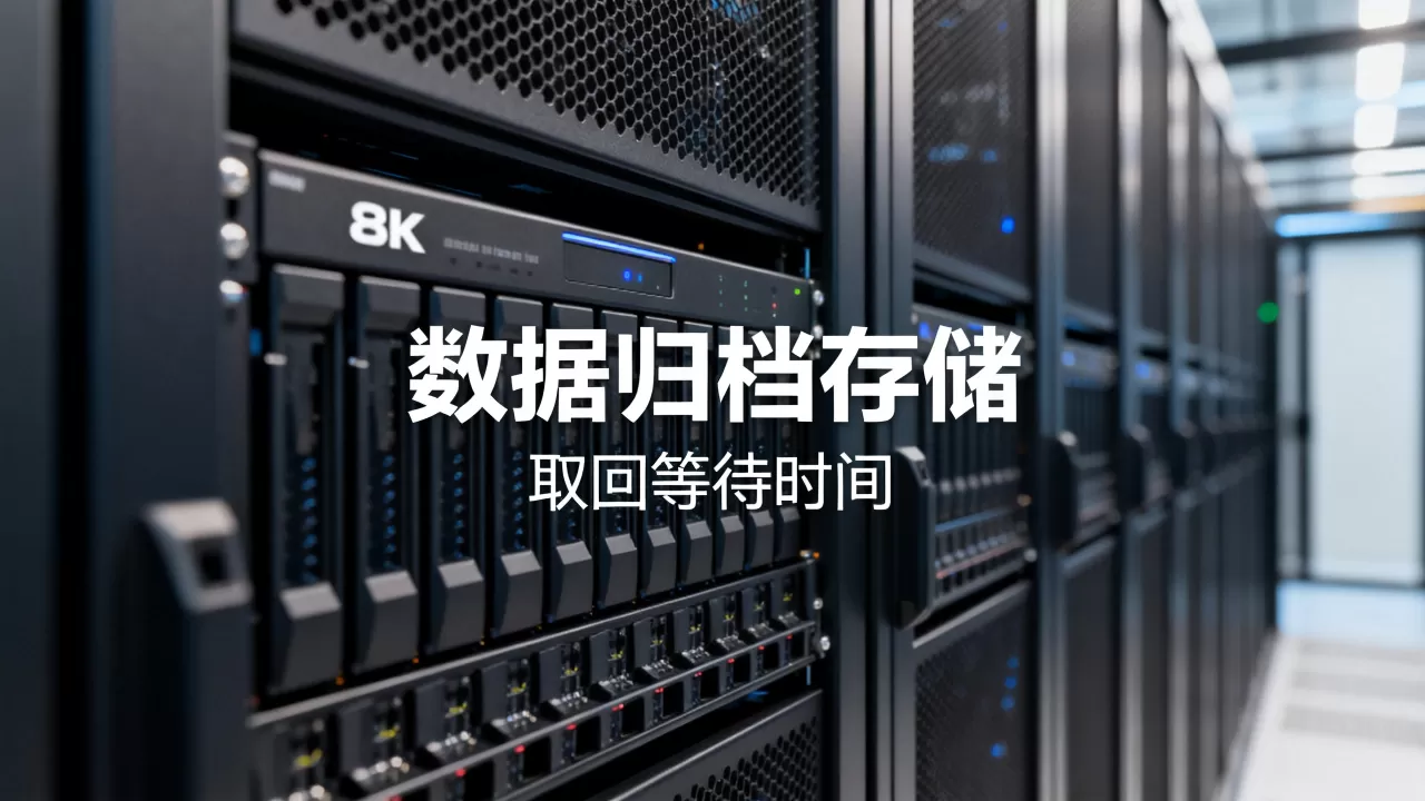 归档存储取回数据为什么需要等待时间，为什么需要等待时间