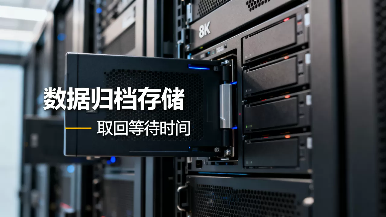 归档存储取回数据为什么需要等待时间，为什么需要等待时间