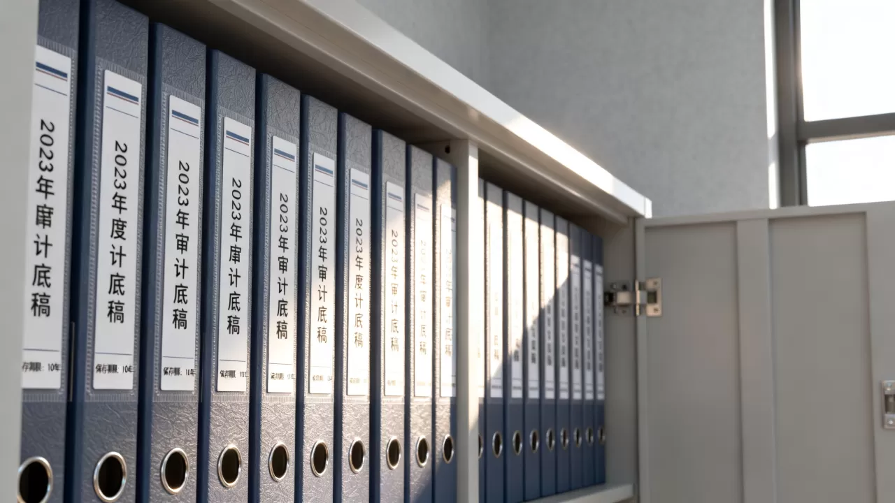 用归档存储长期保存合规所需的审计底稿