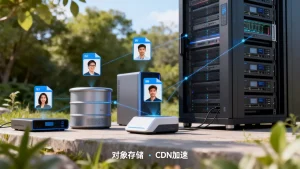 用户头像怎么存对象存储，CDN加速分发怎么做