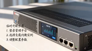 突发流量高峰如何临时升配负载均衡？，如何临时升配负载均衡