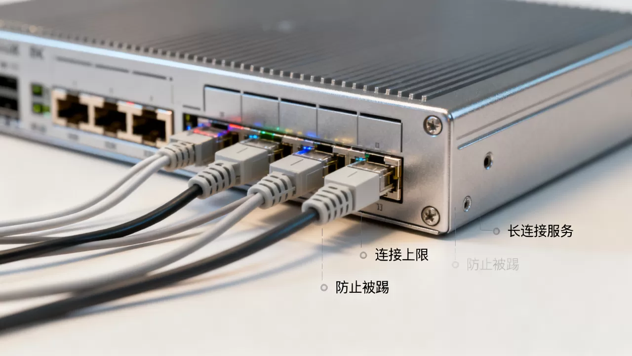 长连接服务调高连接上限能防止被踢吗?长连接服务连接上限怎么调高 长连接服务调高连接上限能防止被踢吗?长连接服务连接上限怎么调高