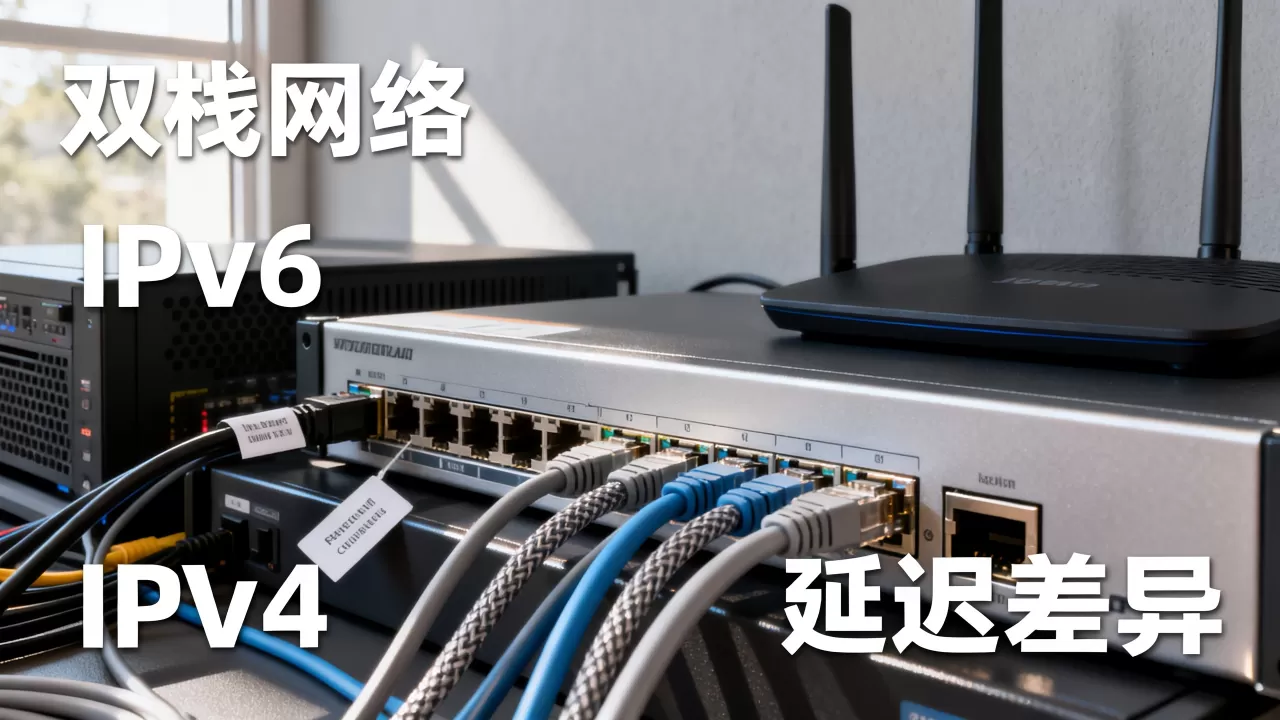 双栈网络下IPv6与IPv4延迟差异分析？，IPv6延迟高吗？