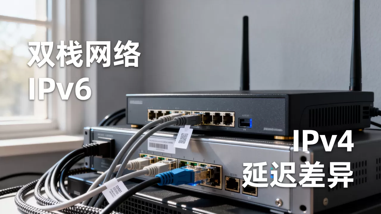 双栈网络下IPv6与IPv4延迟差异分析？，IPv6延迟高吗？