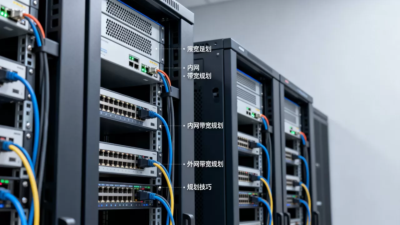 机房内网带宽与外网带宽怎么规划?,内网带宽规划技巧有哪些? 机房内网带宽与外网带宽怎么规划?,内网带宽规划技巧有哪些?