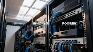 机房网络架构中接入层与核心层的分工是什么？，接入层核心层如何分工