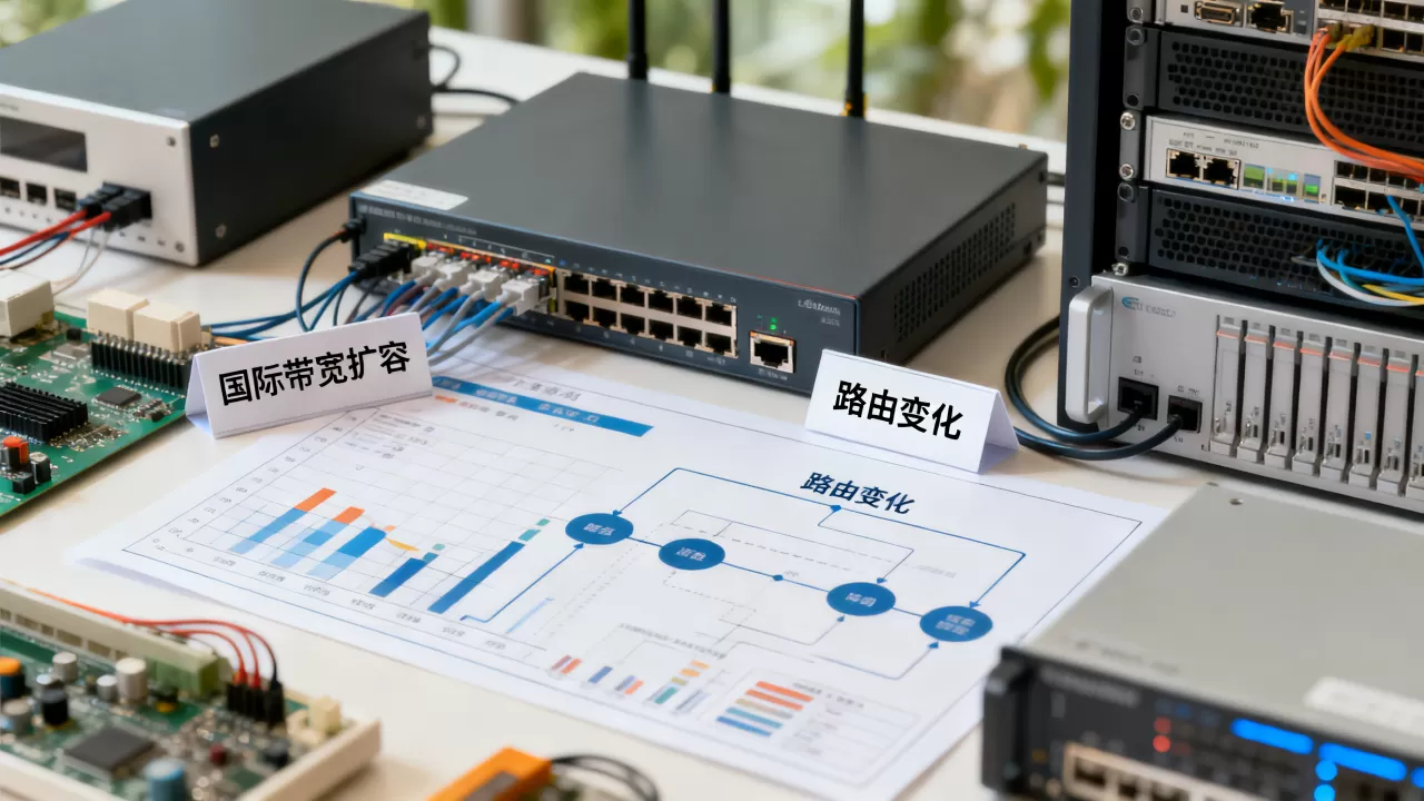 国际带宽扩容时需要注意哪些路由变化？，国际带宽扩容路由变化有哪些