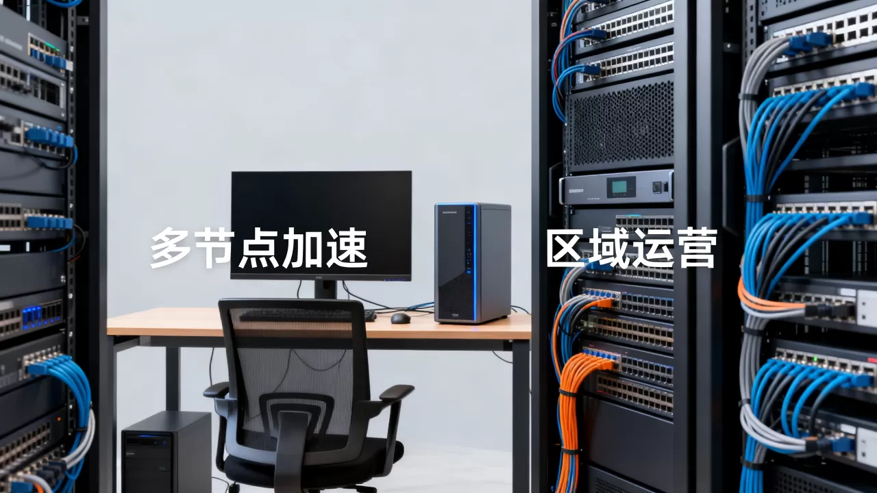 单一区域运营的业务对多节点加速的需求