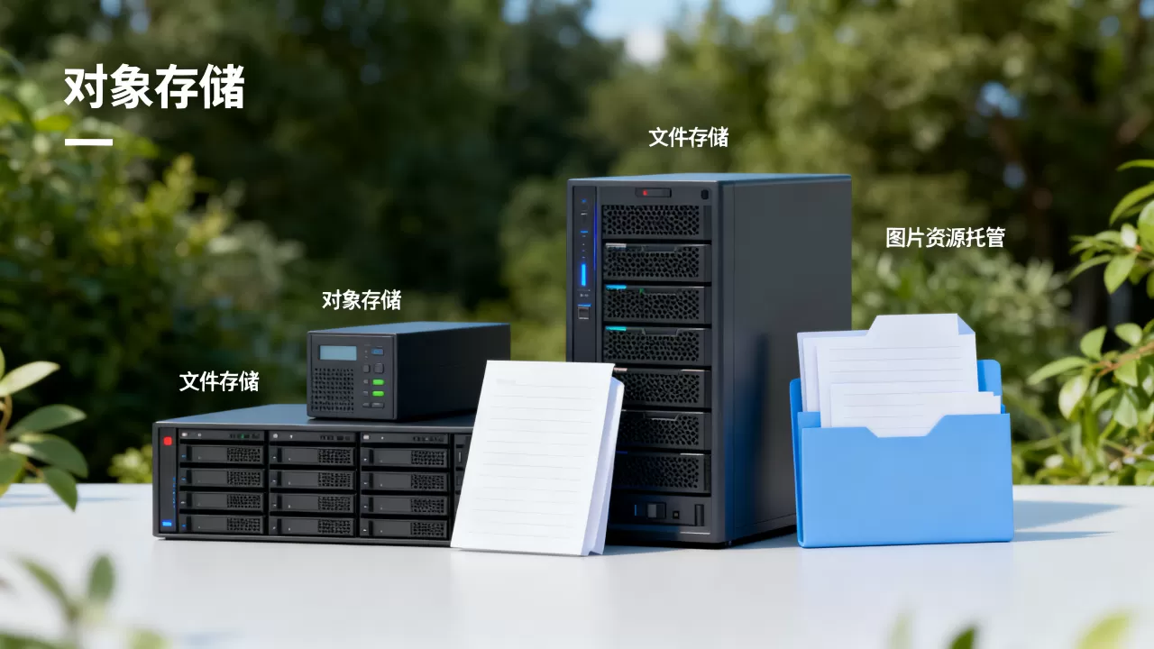 图片资源托管该选对象存储还是文件存储