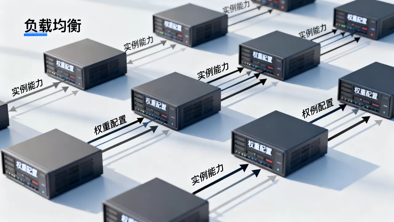 加权轮询算法如何按实例能力分配请求?,负载均衡权重怎么配置 加权轮询算法如何按实例能力分配请求?,负载均衡权重怎么配置