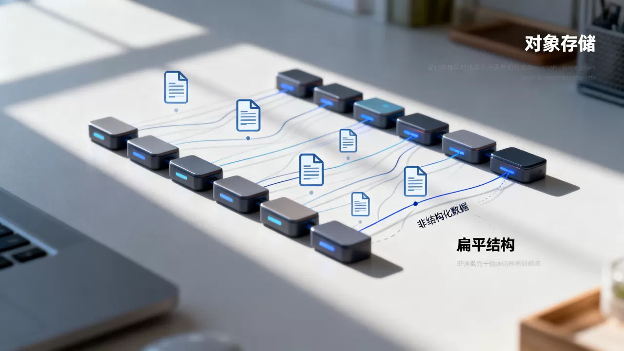 对象存储采用扁平结构管理海量非结构化数据 对象存储采用扁平结构管理海量非结构化数据