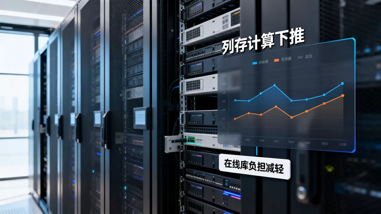 报表业务计算下推列存如何减轻在线库负担?,什么是列存计算下推 报表业务计算下推列存如何减轻在线库负担?,什么是列存计算下推