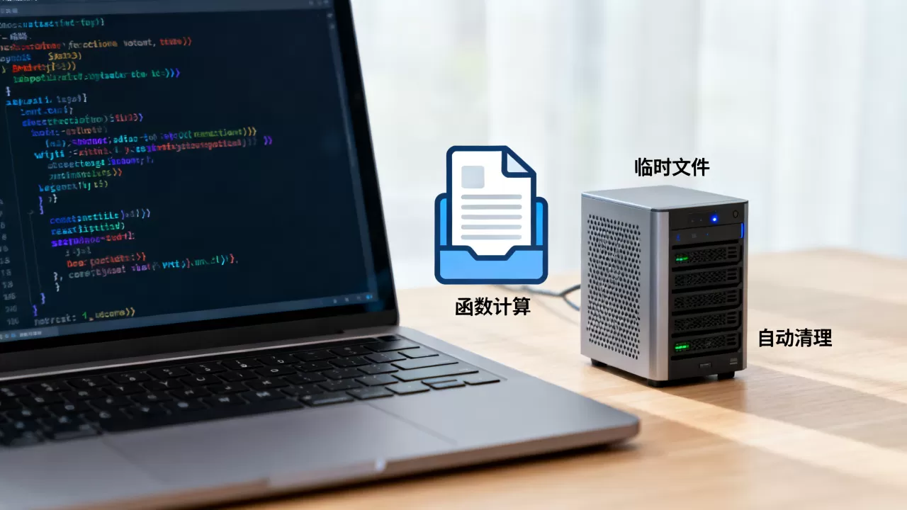 定时清理临时文件能交给函数计算自动做吗，函数计算如何自动清理临时文件？