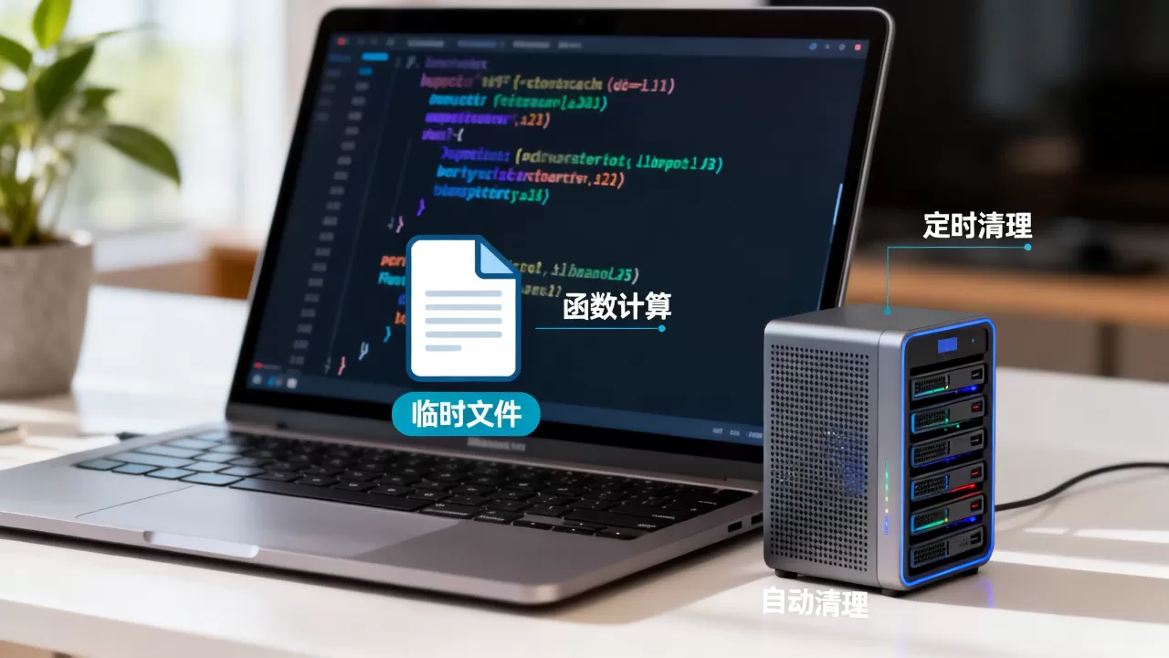 定时清理临时文件能交给函数计算自动做吗，函数计算如何自动清理临时文件？