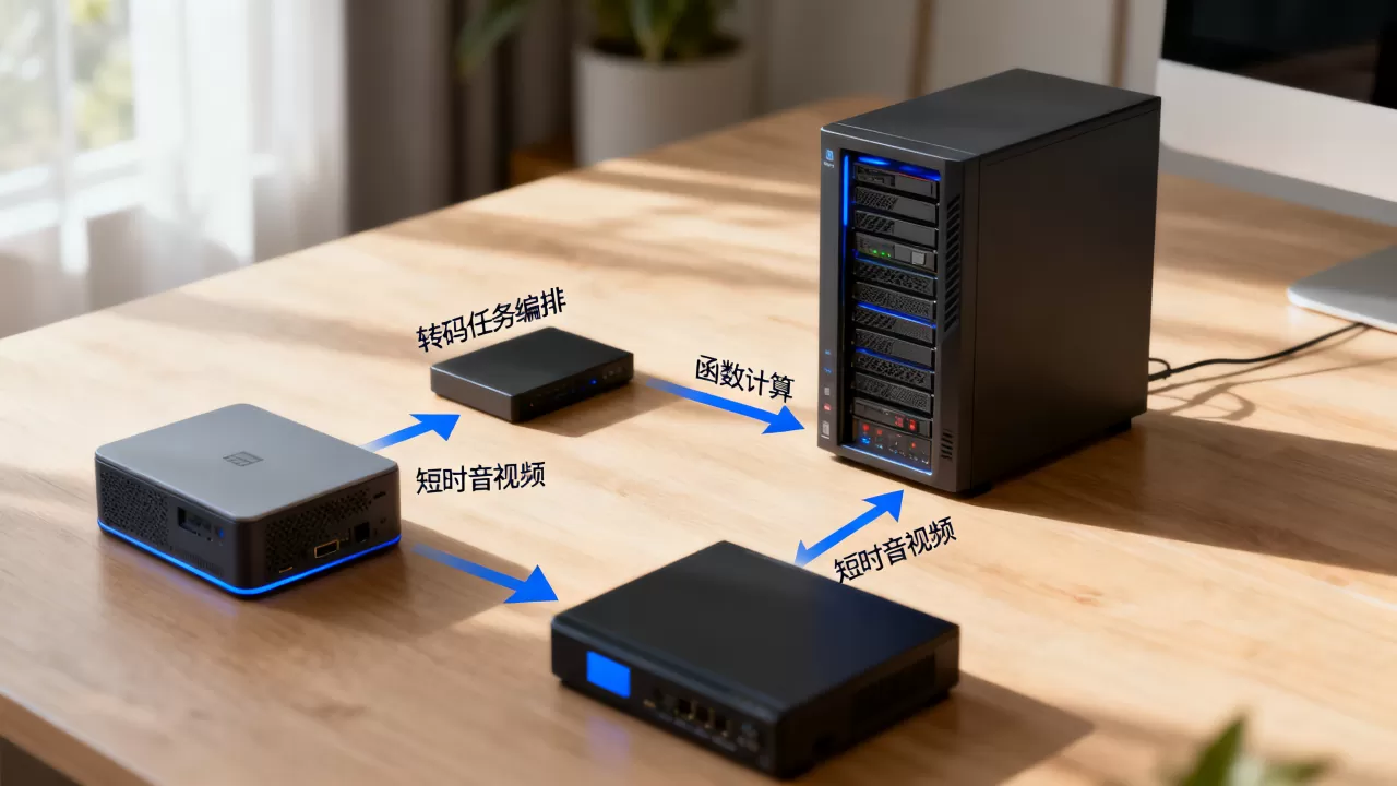 函数计算里短时音视频转码任务怎么编排？，音视频转码怎么做