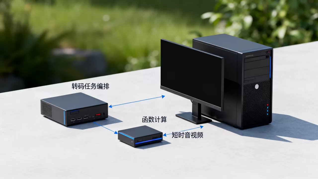函数计算里短时音视频转码任务怎么编排？，音视频转码怎么做