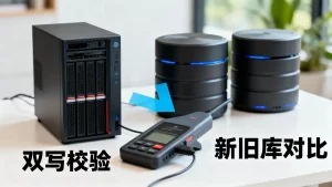 数据迁移后如何用双写校验保证新旧库一致？，双写校验方案有哪些？