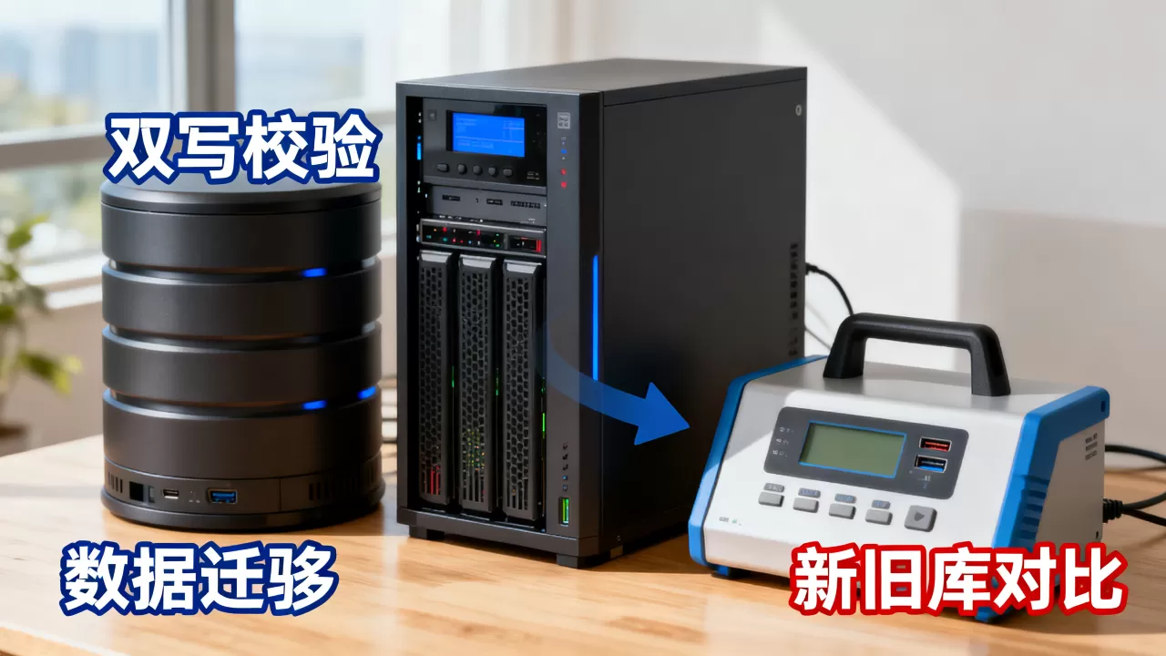 数据迁移后如何用双写校验保证新旧库一致？，双写校验方案有哪些？