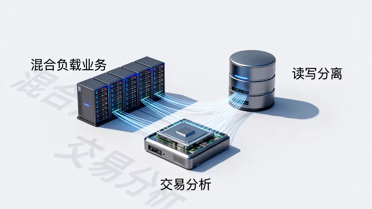混合负载业务如何用读写分离避免分析拖慢交易，最佳方案是什么