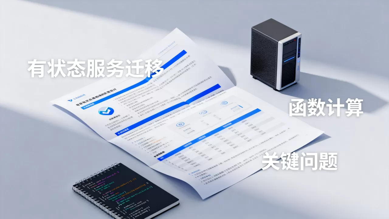 有状态服务迁移到函数计算前要解决什么，函数计算迁移有哪些关键问题