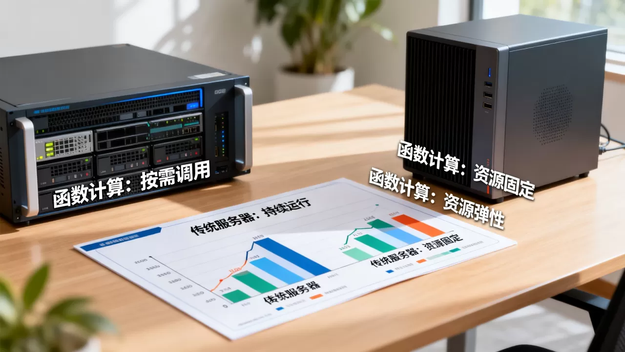 函数计算对比传统应用服务器有哪些优劣项，函数计算与传统服务器哪个好？