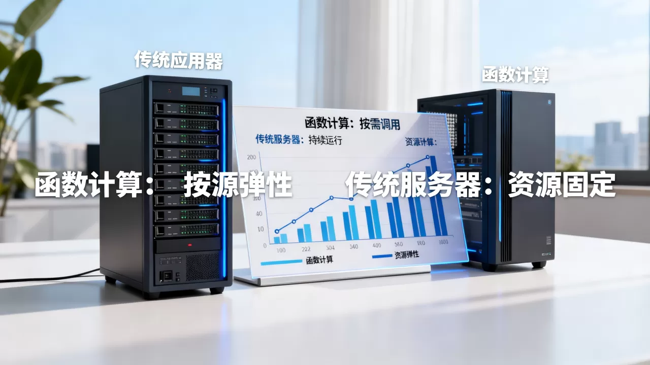 函数计算对比传统应用服务器有哪些优劣项，函数计算与传统服务器哪个好？