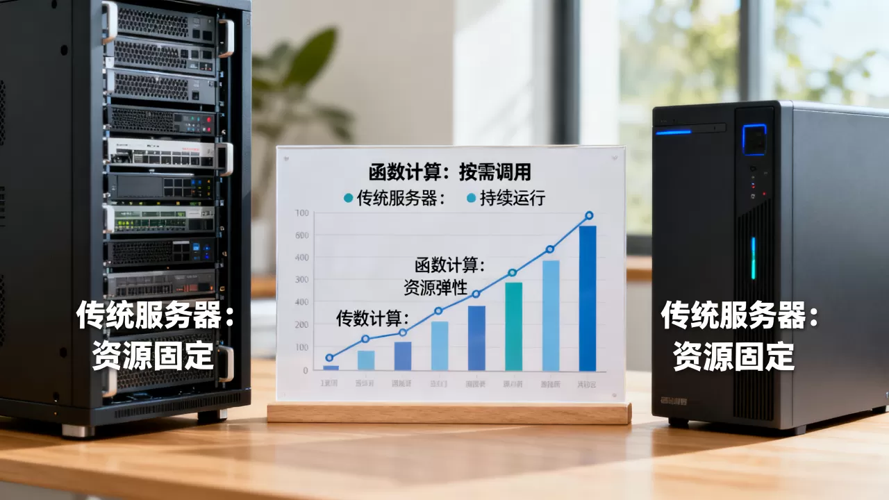 函数计算对比传统应用服务器有哪些优劣项，函数计算与传统服务器哪个好？