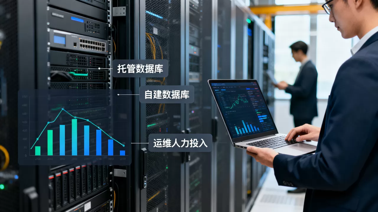 选托管数据库还是自建？运维人力投入多少合适？